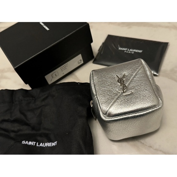 Yves Saint Laurent Silver Baby Bag - Picture 2 of 10